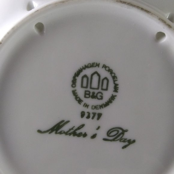 2 B & G Copenhagen Porcelain plates Mother's Day - Picture 4 of 6